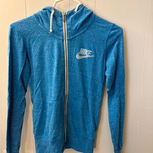 Nike Vibrant Blue Hoodie with Zip
